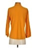 Adrienne Vittadini Orange Long Sleeve Polo Size S - photo 2