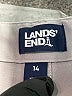 Lands' End Solid Gray Casual Pants Size 14 - photo 7