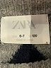 Zara Argyle Gray Pullover Sweater Size 6 - 7 - photo 3