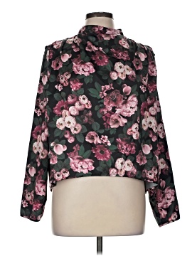 Badgley Mischka Long Sleeve Blouse (view 1)