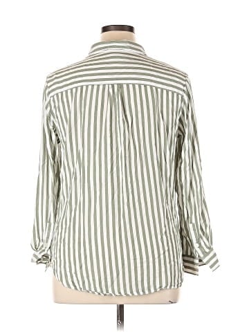 Alexander Jordan 3/4 Sleeve Button-Down Shirt (view 2)