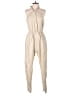 Zara Solid Ivory Jumpsuit Size S - photo 1