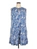 MICHAEL Michael Kors Paisley Blue Casual Dress Size 2X - photo 1