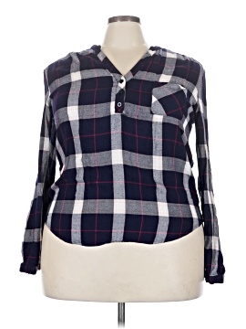 NSR Long Sleeve Button-Down Shirt (view 1)