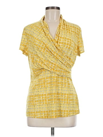 DKNY Short Sleeve Blouse (view 1)