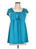 Studio 1940 Teal Short Sleeve Top Size L - photo 1