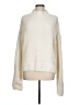 Double Zero 100% Polyester Ivory Turtleneck Sweater Size L - photo 1