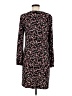 Chaps Print Black Casual Dress Size M - photo 2