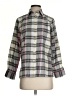 Foxcroft Plaid Gray 3/4 Sleeve Blouse Size 4 (petite) - photo 1