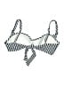 Coco Rave Checkered-gingham Blue Swimsuit Top Size XS - Sm - photo 2