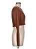 Aero Brown Long Sleeve Top Size L - photo 4