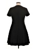 CeCe Solid Black Casual Dress Size 14 - photo 2