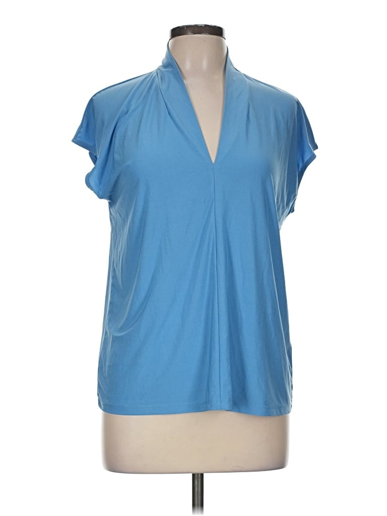 Pre-owned Buffalo By David Bitton Short Sleeve T-shirt In Blue