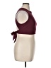 Unbranded Burgundy Sleeveless Top Size XL - photo 4