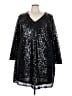 City Chic 100% Polyester Black Cocktail Dress Size 24 Plus (XXL) - photo 1