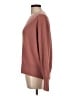 Vince. Solid Pink Burgundy Wool Pullover Sweater Size L - photo 5