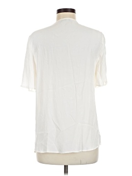 Something Navy Short Sleeve Blouse (view 2)