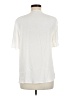 Something Navy 100% Viscose Ivory Short Sleeve Blouse Size M - photo 2