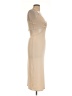 Bitter Sweet Tan Cocktail Dress Size L - photo 4