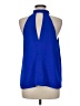 Everly 100% Polyester Blue Sleeveless Blouse Size M - photo 2