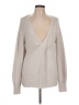 Reiss Solid Gray Cardigan Size L - photo 1