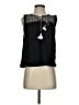 Ann Taylor LOFT 100% Polyester Black Sleeveless Blouse Size S (petite) - photo 1