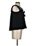 Ann Taylor LOFT 100% Polyester Black Sleeveless Blouse Size S (petite) - photo 4