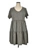 White Birch Gray Casual Dress Size 1X - photo 1