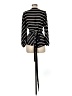 Ann Taylor LOFT 100% Polyester Black Long Sleeve Blouse Size M - photo 2