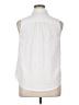 A New Day Polka Dots White Sleeveless Button-Down Shirt Size XL - photo 2