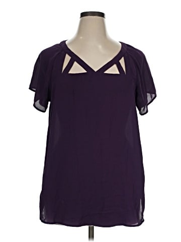 Torrid Short Sleeve Blouse (view 1)