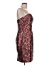 Assorted Brands 100% Polyester Paisley Burgundy Cocktail Dress Size 10 - photo 4