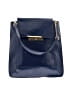 Just Fab 100% Polyurethane Blue Shoulder Bag One size - photo 1