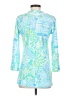 Lilly Pulitzer 100% Cotton Teal 3/4 Sleeve Blouse Size S - photo 2