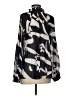 Ann Taylor 100% Polyester Gray Long Sleeve Blouse Size S - photo 2