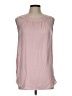 Ann Taylor LOFT Pink Sleeveless Blouse Size L - photo 1