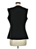 H By Halston Black Sleeveless Blouse Size M - photo 2