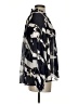 Ann Taylor 100% Polyester Gray Long Sleeve Blouse Size S - photo 4