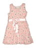 PrincesasA 100% Cotton Pink Dress Size 120 cm / US 6X - photo 1