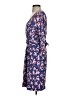 Ann Taylor Print Blue Cocktail Dress Size 4 - photo 5