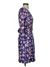 Ann Taylor Print Blue Cocktail Dress Size 4 - photo 4