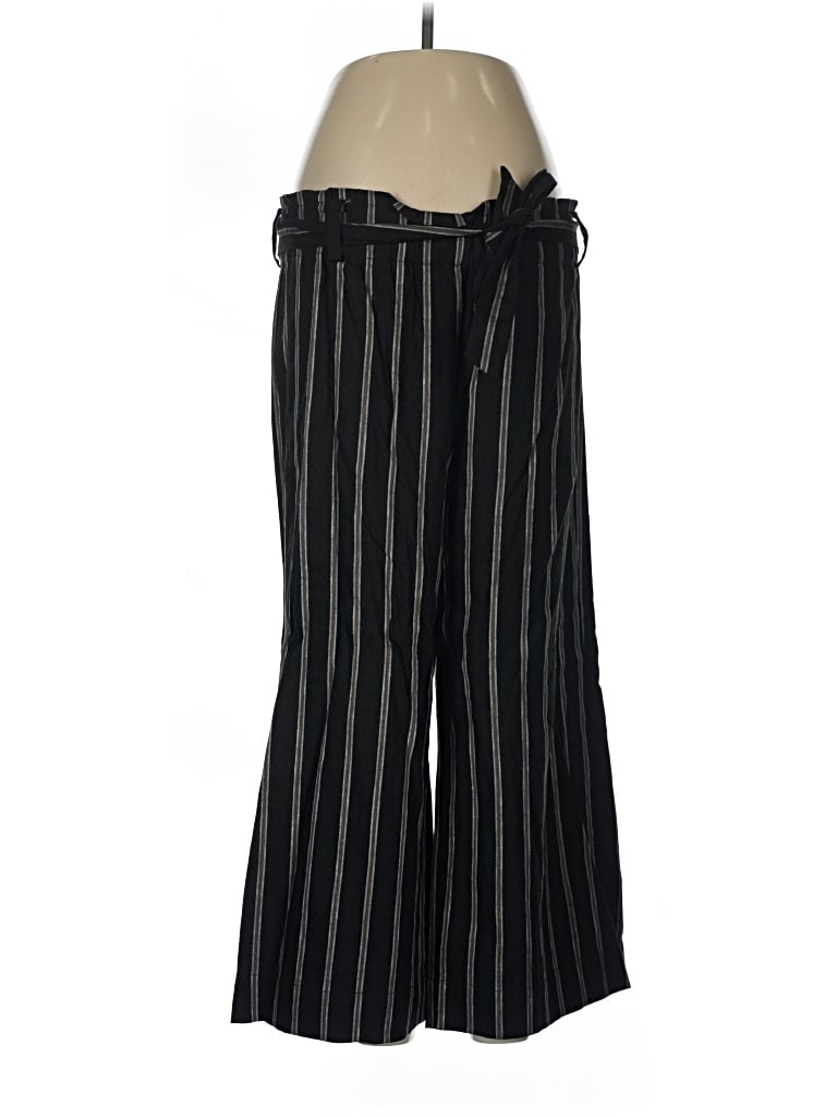 Pre-owned Jjill Linen Pants In Black