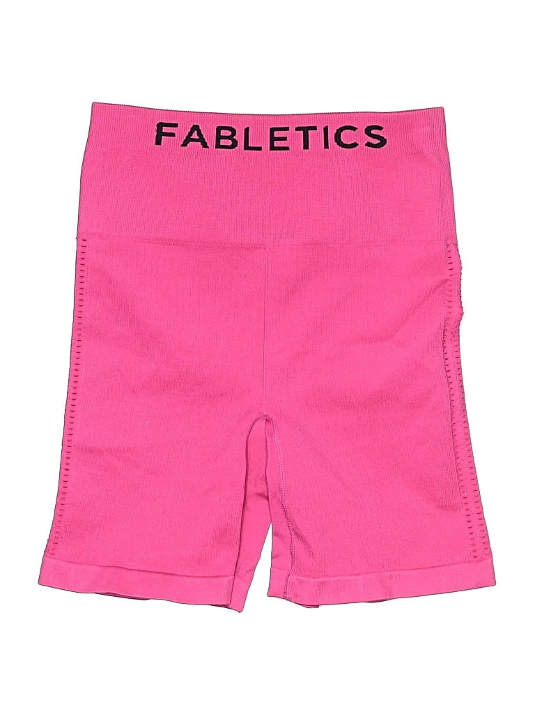 Pre-owned Fabletics Athletic Shorts In Pink
