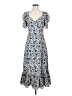 Likely 100% Polyester Paisley Gray Casual Dress Size 2 - photo 1
