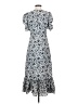 Likely 100% Polyester Paisley Gray Casual Dress Size 2 - photo 2