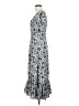 Likely 100% Polyester Paisley Gray Casual Dress Size 2 - photo 5