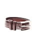 Unbranded Burgundy Leather Belt Size S - photo 1