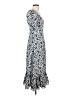 Likely 100% Polyester Paisley Gray Casual Dress Size 2 - photo 4