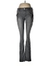 CAbi Chevron-herringbone Gray Jeans Size 6 - photo 1