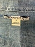 Crewcuts 100% Cotton Chevron-herringbone Blue Long Sleeve Button-Down Shirt Size 7 - photo 3